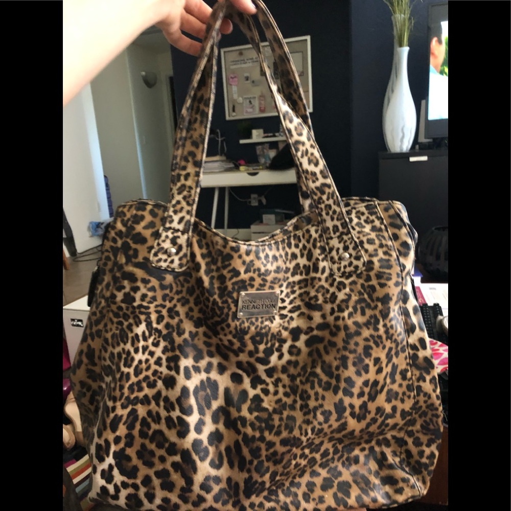 Kenneth Cole Reaction Leopard Tote